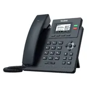 Yealink T31P 2 Line IP phone Entry-level, 132x64 LCD, PoE. No Power Adapter included, Zoom, HD Voice, 5-Way Local Conference, Unified Firmware