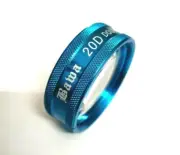 Ophthalmologist Premium Quality 20D Blue Color Ultra Slim Lens For Diagnose