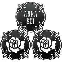 在飛比找Yahoo!奇摩拍賣優惠-ANNA SUI 安娜蘇 魔法薔薇杯墊組 全新品 百貨公司貨