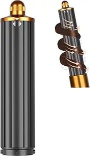 1.6IN Conical Long Barrels Attachment for Dyson Airwrap HS01 HS05 Accessories, 40MM Auto-Wrap Curling Iron Curlers for Professional Barrels Curl and Wave Curl Hair, Gold