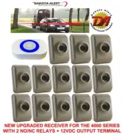 DAKOTA ALERT DCMA-4K PLUS WIRELESS ALARM + RELAYS + 12V OUTPUT - 13 SENSORS