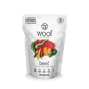 Woof & Meow 狗狗冷凍乾燥生食餐 牛肉 50g / 280g / 1.2kg