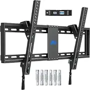 Mounting Dream Tilt TV Wall Mount Bracket for Most 37-70 Inch LED, LCD, OLED, Plasma TVs up to VESA 600x400mm and 60kg, Incl. Fischer Wall Plugs, Tilting TV Bracket MD2268-LK-02