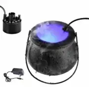 Halloween Mist Maker Smoke Fog Machine 12 LED Color Changing Party Festival Prop