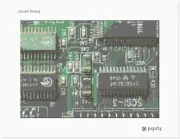 Circuit Board Needlepoint Canvas