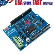 L298P Shield R3 DC Motor Driver 2A H-Bridge 2 Way For Arduino UNO 2560 USA