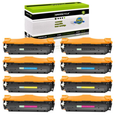 8PK CF380A Colorset Toner Fit for HP Color LaserJet Pro MFP M476dn M476dw M476nw