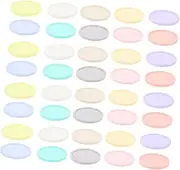 FUNOMOCYA Counting Discs Set 100pcs Bingo Chips Small Teaching Discs for Math Learning Classroom Games