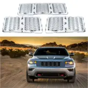 Car Chrome Front Mesh Grille Honeycomb Insert trim For Jeep Grand Cherokee 14-16 (for: Jeep)