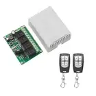 DC 4-Channel 443MHz Wireless RF Remote Control Relay Switch For more Control