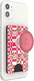 PopSockets Phone Wallet with Expanding Phone Grip, Phone Card Holder, Pokemon PopWallet - Eevee Love