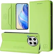 Compatible with Tecno Camon 30 5G Magnetic Closure Wallet case Cover,Compatible with Tecno Camon 30 4G Flip Kickstand Case QS