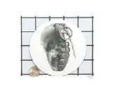 SHINEDOWN SOUND OF MADNESS Brand New!! Hand grenade STICKER DECAL