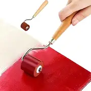 Portable Seam Roller Tool, Sturdy Roofing Roller for Single Ply Roofing Welding, Wide Carpet Seam for Smoothing, Silicone for