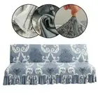 Boho Stretch Sofa Cover Skirted Elastic Armless Cover Slipcover Protector Cover