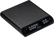 [Normcore] Pocket Coffee Scale V3, Pour Over Drip Espresso Scale, Barista Scale with Timer, Anodized Aluminum Body with Back-Lit LCD Display, Black