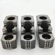 10" HARD JAWS for Kitagaw 1.5mm x 60 CNC Lathe Chuck Steel 3pc Set Durable Claws