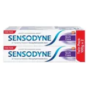 SENSODYNE GUM CARE TOOTHPASTE DAILY PROTECTION FOR SENSITIVE TEETH 100G x 2