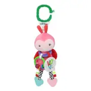 The World Of Eric Carle Very Hungry Caterpillar Developmental Ladybug Rattle NEW