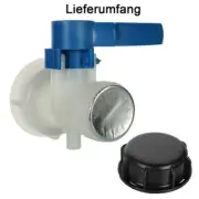 IBC Tank Replacement Valve Faucet Water Shut-off Valve for 2-Inch IBC Container