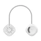 Portable Hanging Neck Fans USB Rechargeable Leafless Air Cooling Fan Air9607