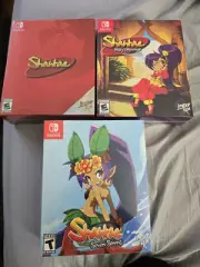 Switch Shantae Collectors Edition Lot 3ds Shante