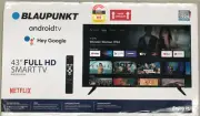 Blaupunkt 43" Full HD Smart TV w/ Android - New., WiFi, HDMI, USB, 1080p