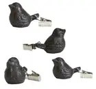 Mr Gecko Table Cloth Weights Birds Hand Made Cast Iron