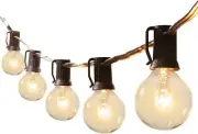 Outdoor String Lights 25 /50/100/200/300 ft G40 Globe Patio Lights Waterproof