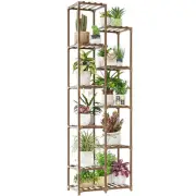 Plant Stand Indoor 72'' Tall Plant Shelf Outdoor Large Wood Plant Rack Corner...