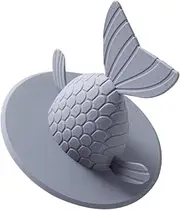 Material Sink Stopper Fishtail Drain Plug Cover for Kitchen/Bathroom Easy to Remove Floor Drain Strainer Size l