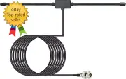 20-1300Mhz Adhesive Mount BNC Male Dipole Antenna Vehicle Ham Radio Amateur