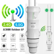 AC600 2.4GHZ 5GHZ 300Mbps Outdoor Wireless WiFi Range Extender Dual Band Booster