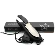 FOX Knives Rimor FX-9CM07 Satin N690Co/Black FRN w/Nylon Sheath - Italian Made