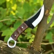 Hunting Fixed Blade Forged Tracker Knife -8 Inches Carbon Steel With Razor Sharp