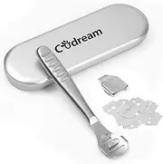 Codream Pedicure Callus Shaver Foot File Care Hard Skin Remover Callus Shaver Sets with Case, Foot File Heads & 10 Replacement Blade