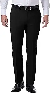 [Kenneth Cole REACTION] Men's Stretch Heather Tic Slim Fit Flat Front Dress Pant