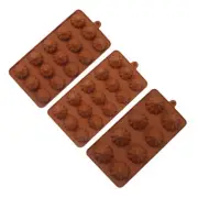 15-Cells Flower-Shaped Chocolate Ice Mold for Fondant Chocolate Candy