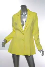 BCBG MAX AZRIA Limelight 2-Button Long Blazer Jacket NEW NWT S $298