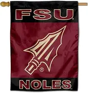 College Flags and Banners Co. FSU Seminoles Spearhead Double Sided House Flag