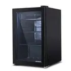 NNEDSZ 70L Bar Fridge Glass Door Mini Countertop Freezer Fridges Bottle Cooler
