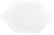 5pcs Sheets Woven Mesh Sheet Embroidery Templates Crochet Bag Supplies Embroidery Tool Bag Making Materials DIY Making Canvas Bag DIY Material DIY Canvas Bag Plastic White