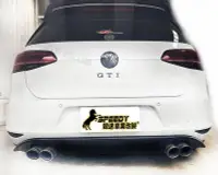 在飛比找Yahoo!奇摩拍賣優惠-福斯 Golf 7 GTI RICGE 後下巴另有 碳纖維 