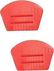 SOLUSTRE Window Film Squeegee Film Applying Tool Tool Red Ultrathin Plastic Felt Scraper