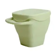 Baby Silicone Snack Cups for Toddlers Spill Proof Collapsible Toddle Portable Si