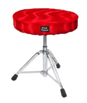 Stone Thrones Drum Seat Cover 'Large Round 15-16' Red