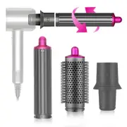 40MM/1.6 Inch Long Curling Barrel Curling Brush Attachment, Compatible withDy...