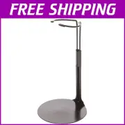 Premium Doll Display Stands - Set of 12 Black Pedestal Bases for Action Figures