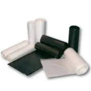 Coreless Roll Draw Tape Can Liner Natural 37" W x 45" H x 1mil | 100/Case