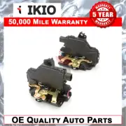 Ikio 2x Door Lock Actuators Rear For VW Golf Beetle Passat Seat Leon Skoda Octav